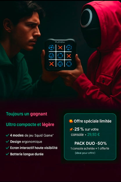 Squad Game™ - Console Universelle du Morpion + IA